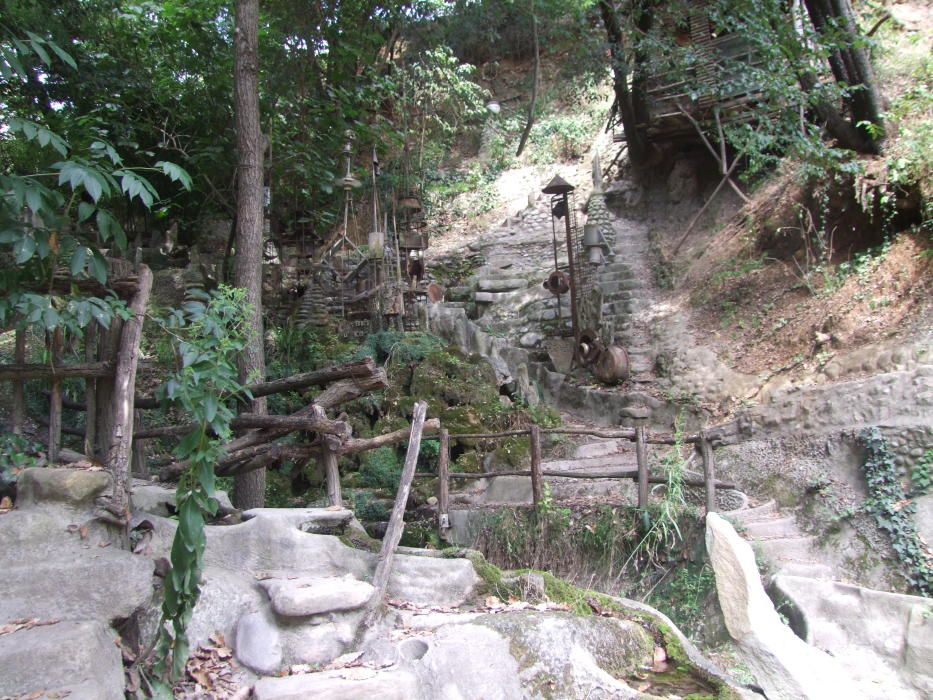 Argelaguer vol potenciar el parc de les Cabanes