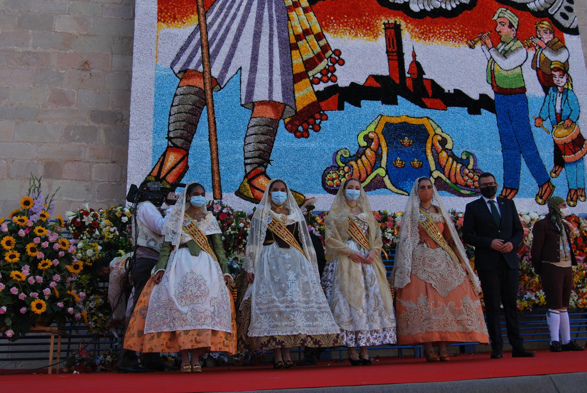 Ofrenda a la patrona de Burriana