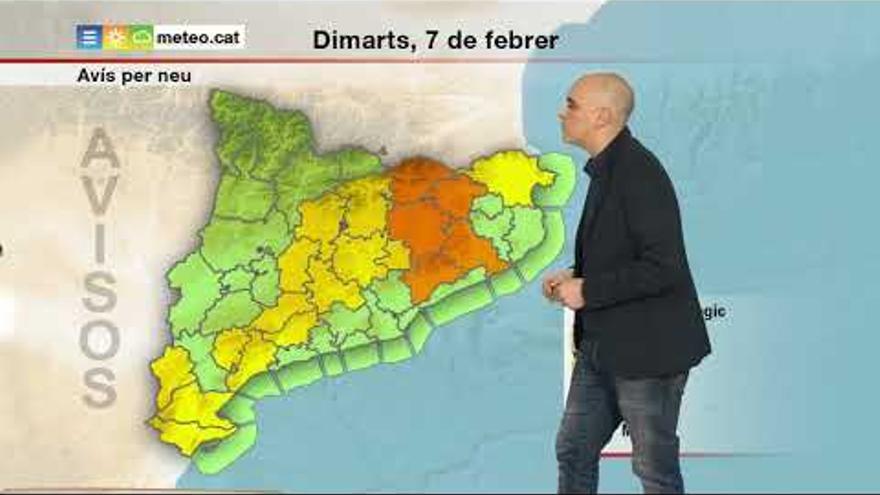 Aquest és el temps que farà aquest dimarts a les comarques gironines