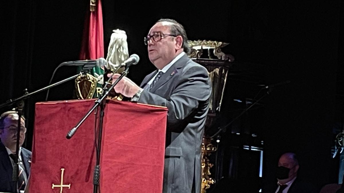 Rafael Sánchez, pregonero de la Semana Santa de Puente Genil.