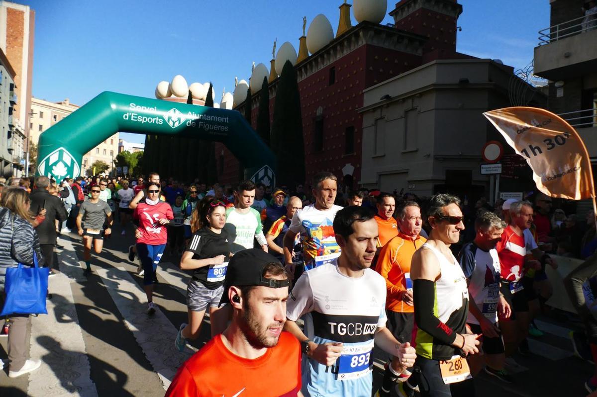 La sortida de la Mitja de l'any 2023, la setena.