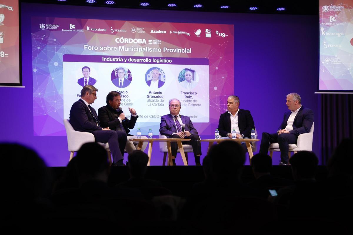 Aurelio Fernández, Sergio Velasco, Antonio Díaz, Antonio Granados y Francisco Ruiz.