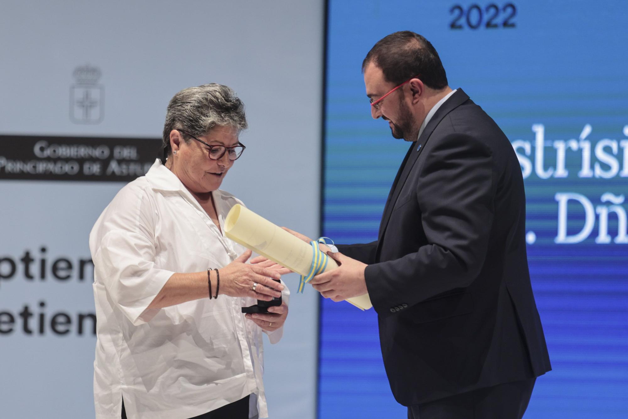 En imágenes: así fue el acto de entrega de las Medallas de Asturias