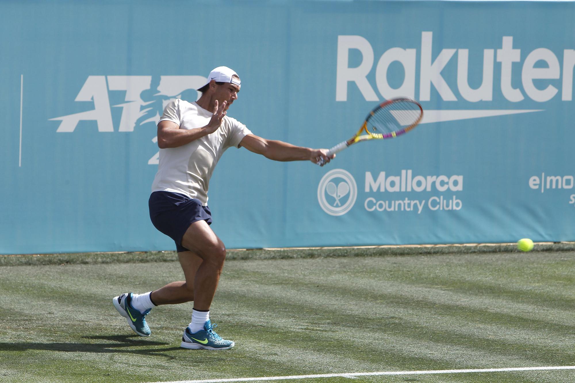 Rafa Nadal viajará el lunes a Wimbledon; así se ha estado preparando