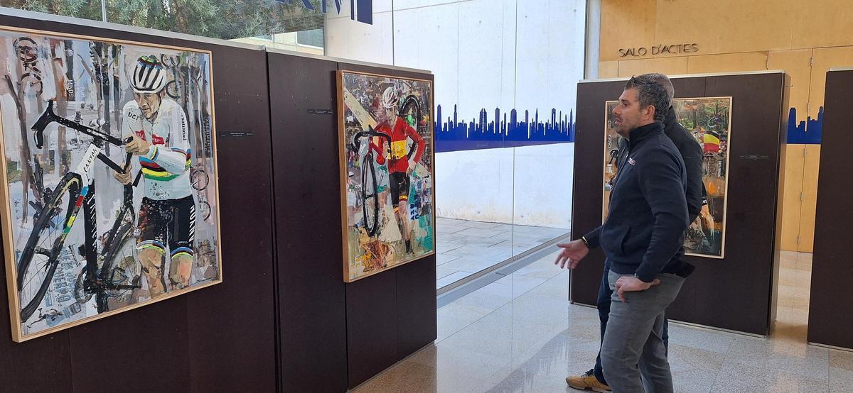 "L’Art del Ciclocross", del exciclista Miguel Soro, se expone en Benidorm
