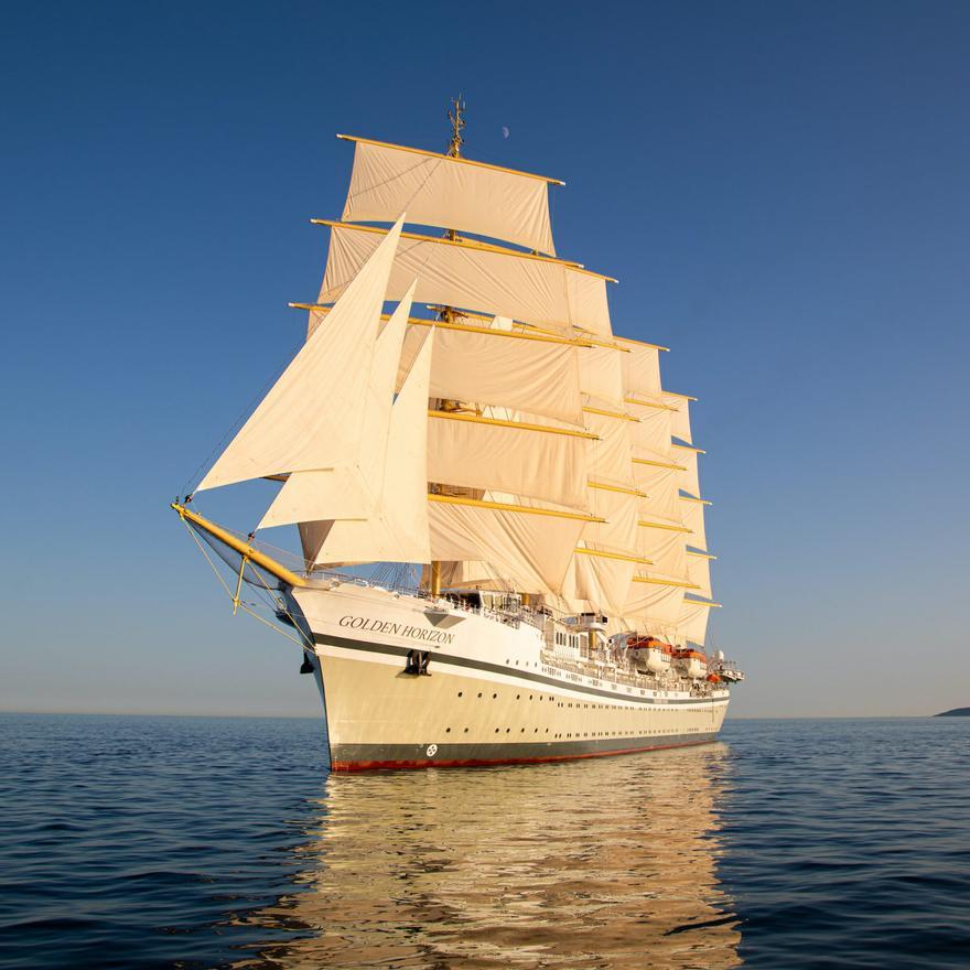 Barco Golden Horizon, el mayor velero del mundo.
