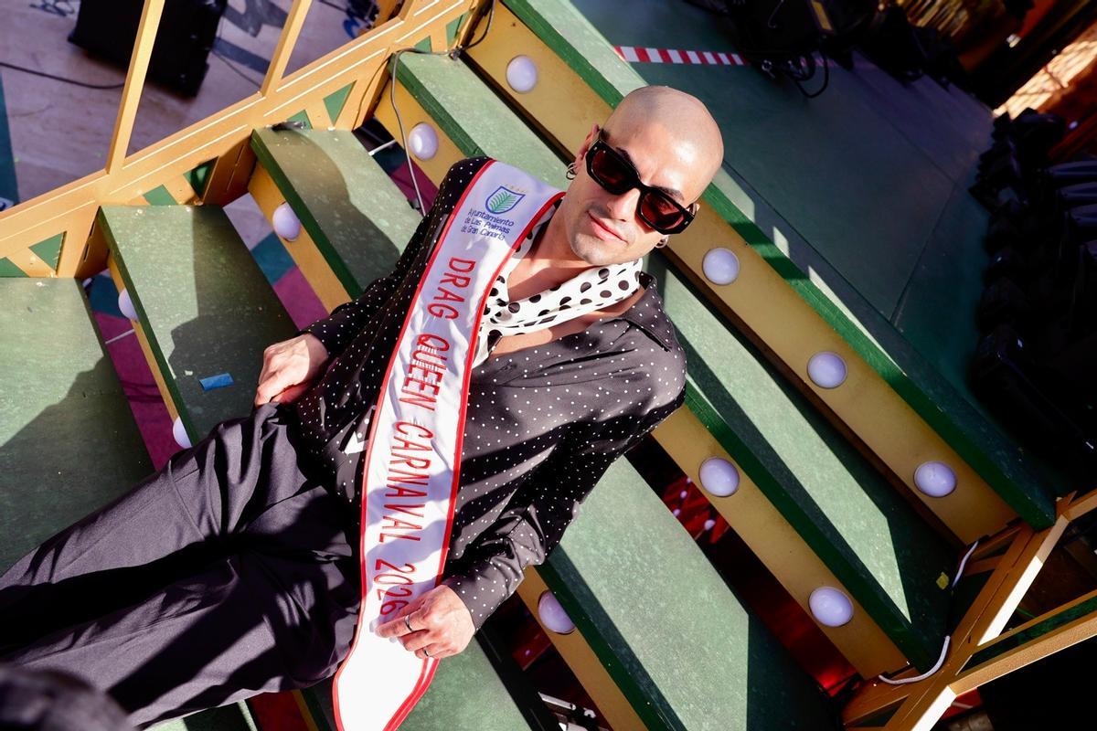 Kevin Doramas Jiménez Moreno es Drag La Tacones, Drag Queen del Carnaval de Las Palmas de Gran Canaria 2026