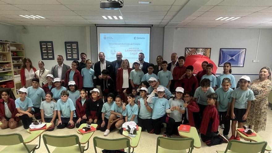 Profesionales industriales buscan talento en el alumnado infantil