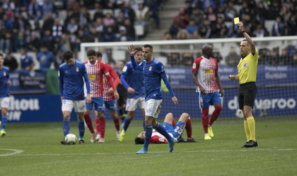 El derbi entre Oviedo y Sporting en imágenes