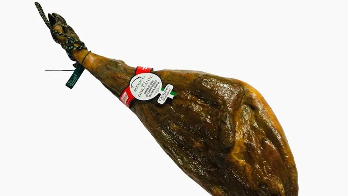 Gran jamon de cebo de campo ibérico.
