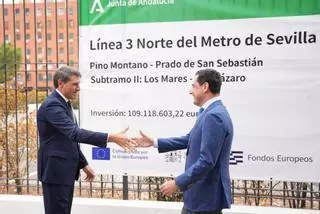 Comienzan las obras del tramo desde Los Mares a la Macarena de la Línea 3 del Metro de Sevilla