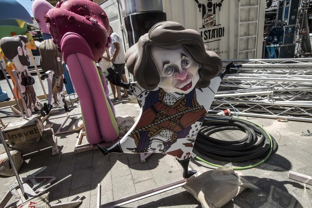 Hogueras de Alicante 2018: Los monumentos más ácidos