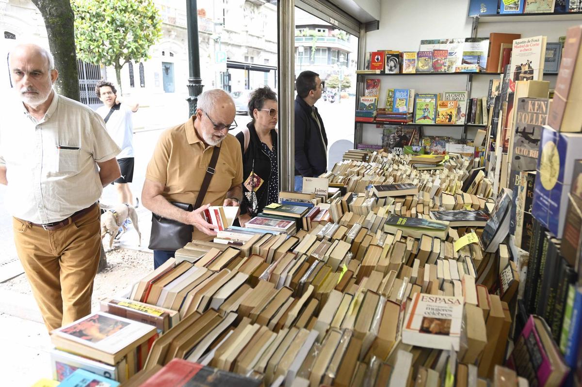 Feria del libro usado y de ocasión celebrada el año pasado en la Alameda.