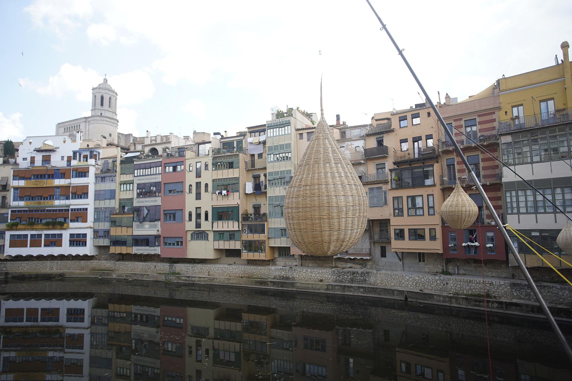 Girona es converteix en una galeria d’art contemporani a l’aire lliure per l'Inund'art