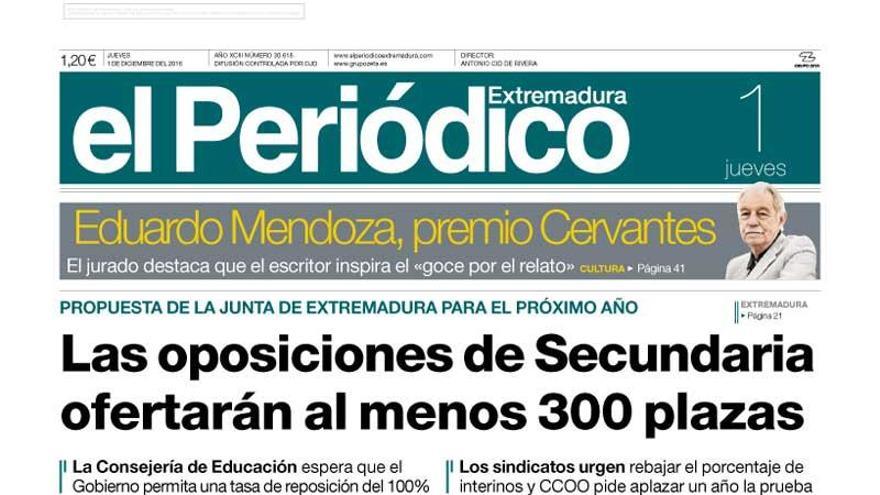 El Periódico Extremadura crece un 15,3% según el EGM y confirma su tendencia al alza