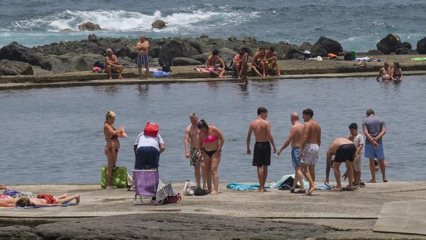 Calor en Gran Canaria: Bañaderos (Arucas, 6/7/2026)
