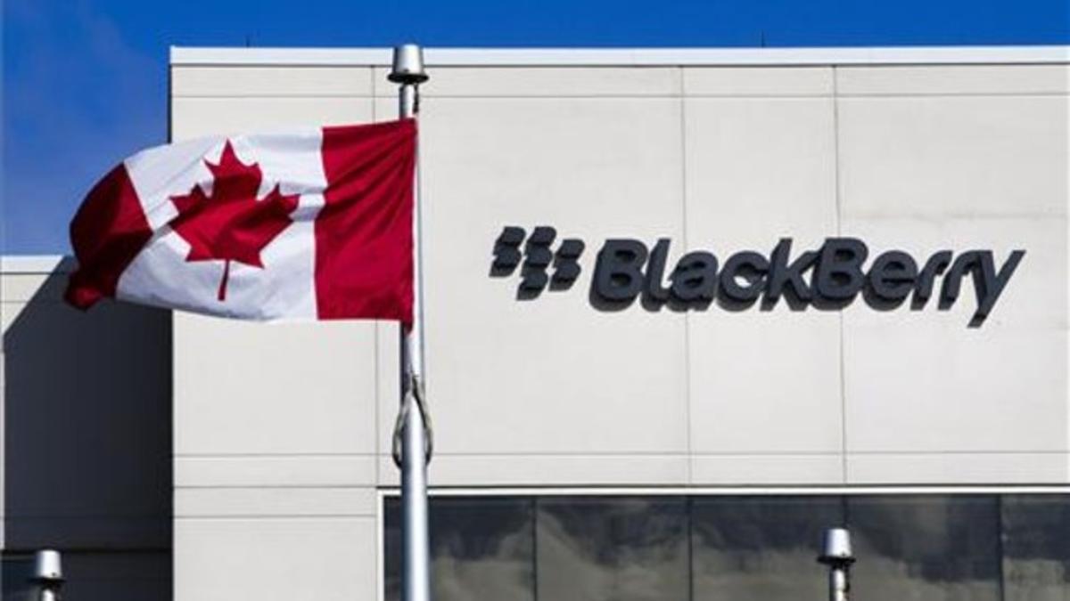 El campus de Blackberry en Waterloo, Canadá.