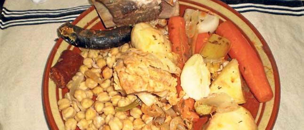 El cocido es el plato más emblemático de la gastronomía madrileña.