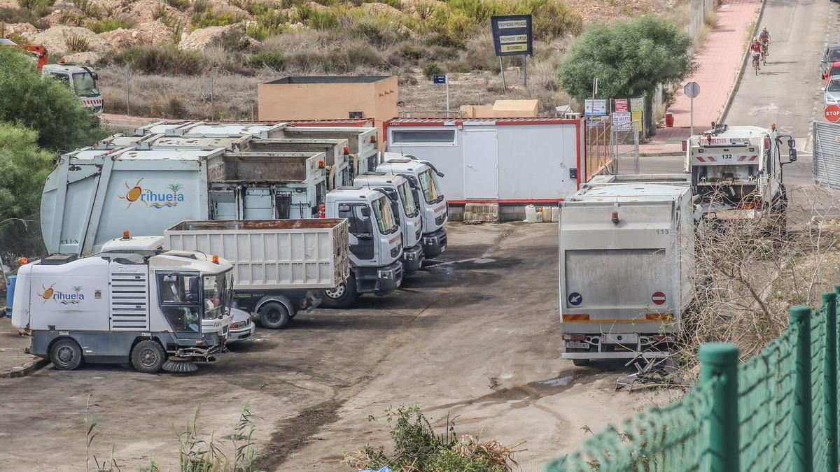 Trabajadores y maquinaria, en una parcela &quot;provisional&quot; desde 2012