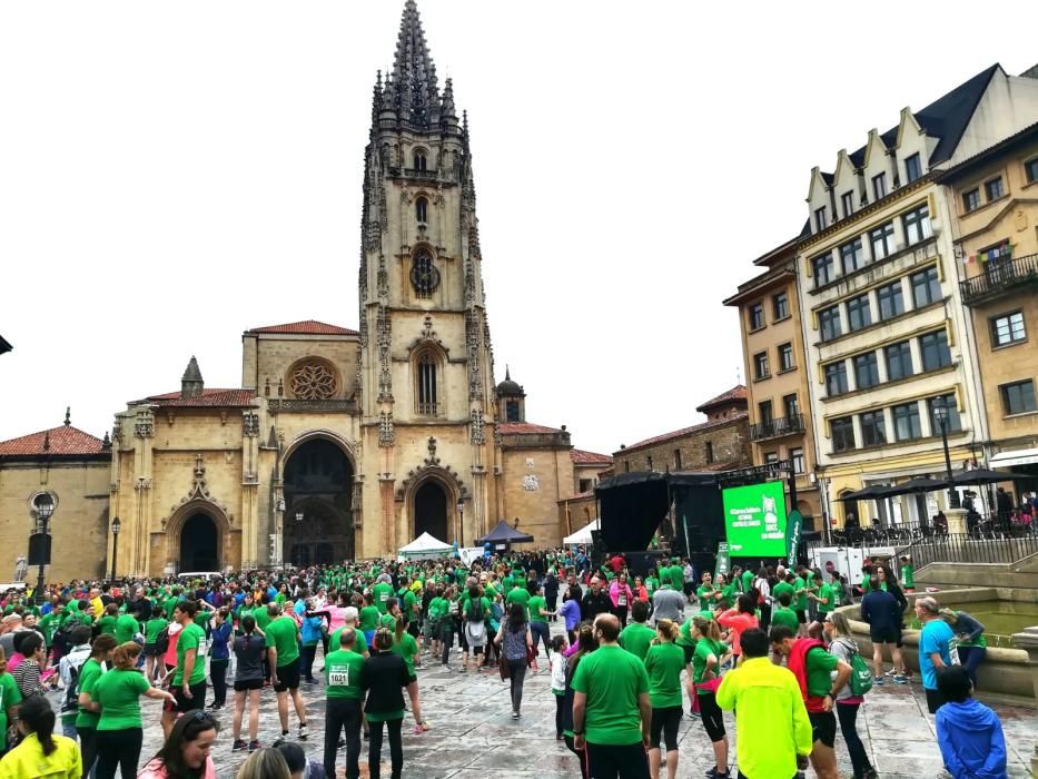 Carrera contra el cáncer en Oviedo