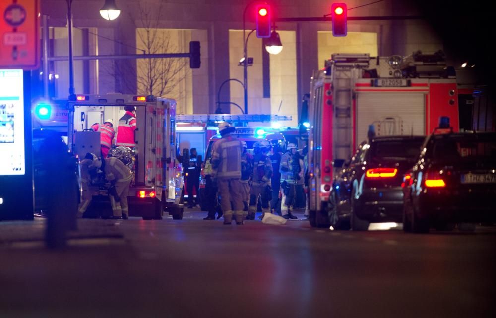 Atropello en un mercado navideño en Berlín