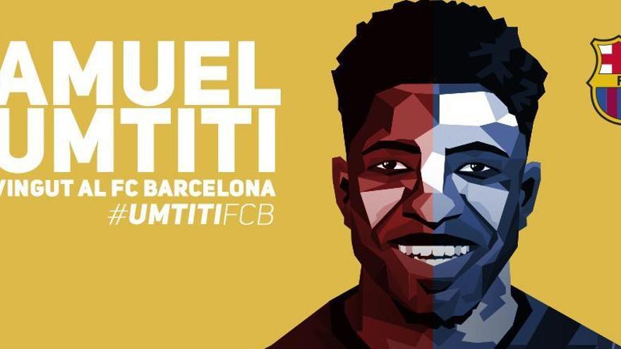 El Barça oficialitza l&#039;arribada d&#039;Umtiti