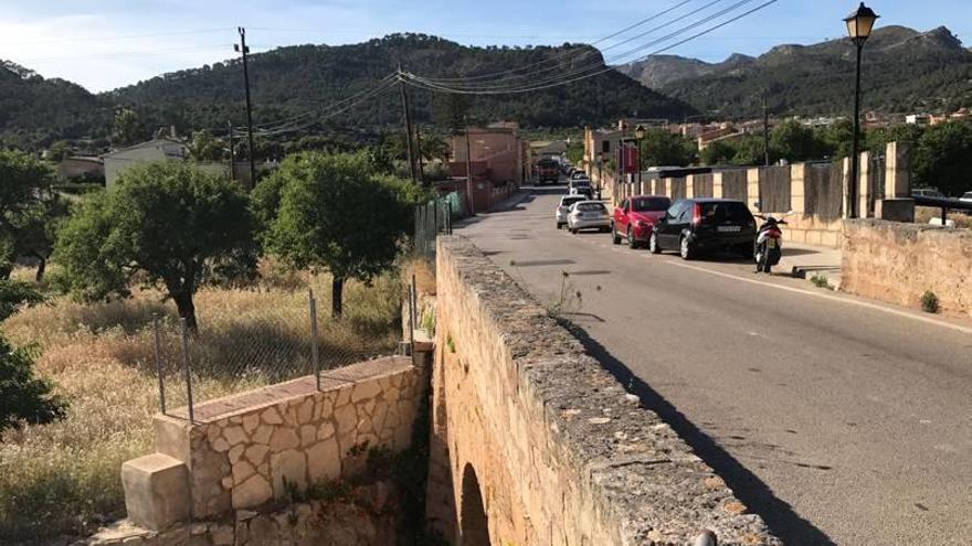 En esta zona se instalará la pasarela peatonal.