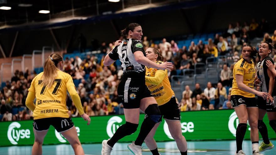 El Costa del Sol Málaga queda pendiente de un milagro en la EHF European League