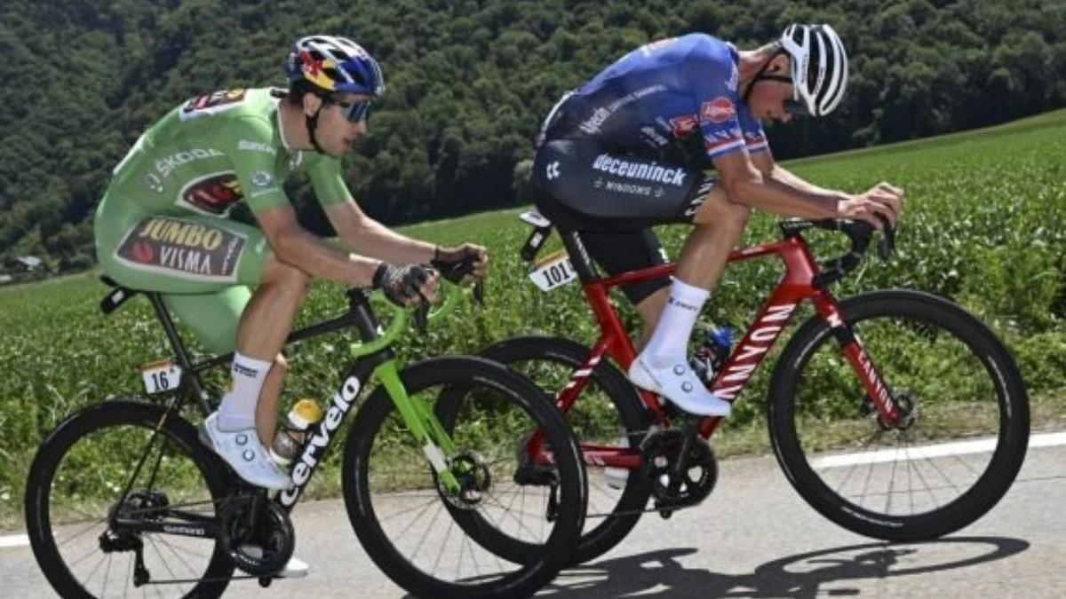 Van der Poel, hoy junto a Van Aert