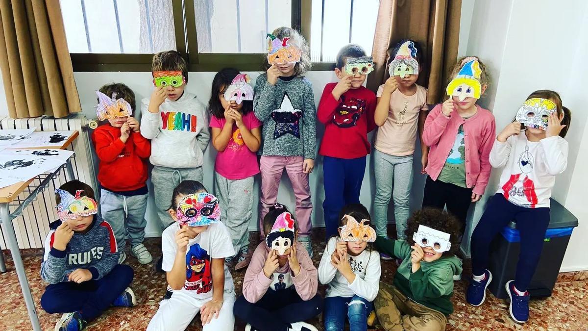 Los niños y niñas de Altura ya se preparan para celebrar el Halloween.