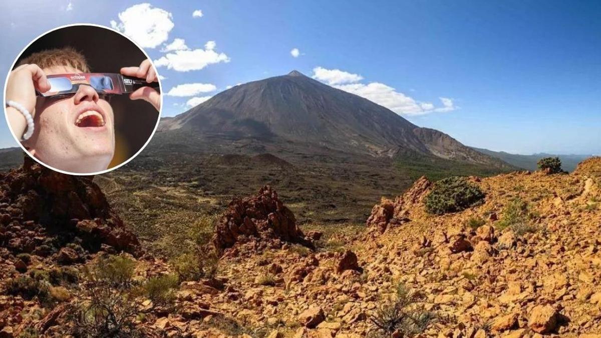 El Cabildo de Tenerife restringe el acceso al Teide durante el eclipse solar.