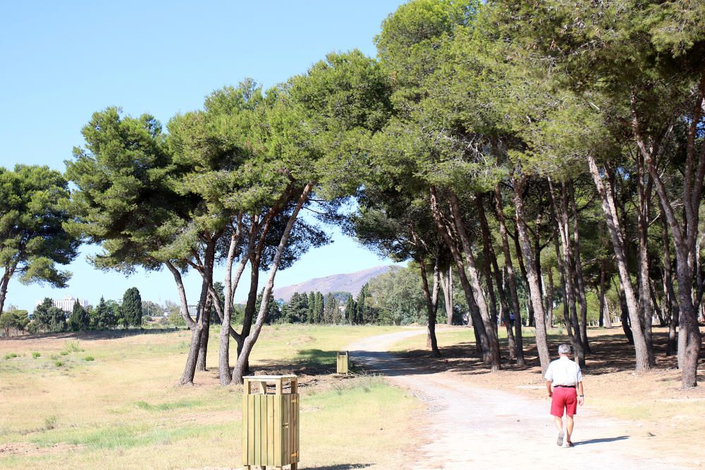 Inauguración del parque del Campamento Benítez.