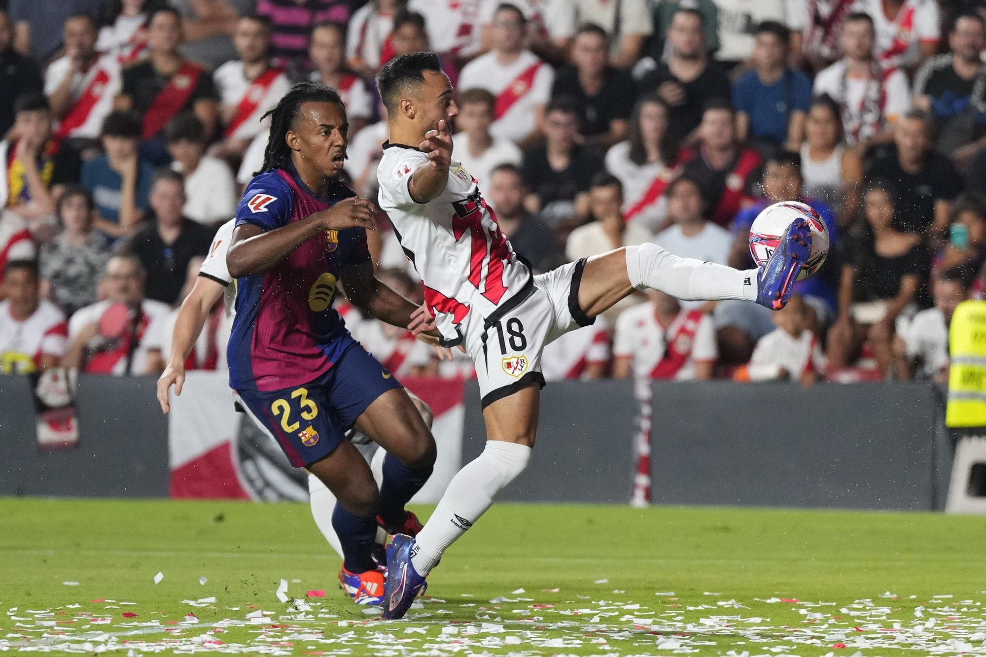 El Rayo Vallecano - Barça, en fotos