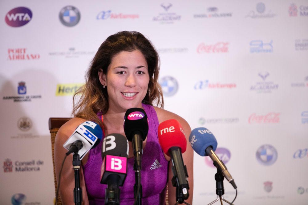 Muguruza en Mallorca