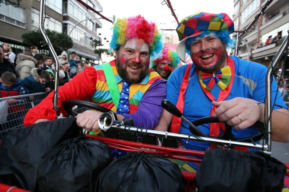 Las imágenes de la Cabalgata de Reyes de Vigo 2019