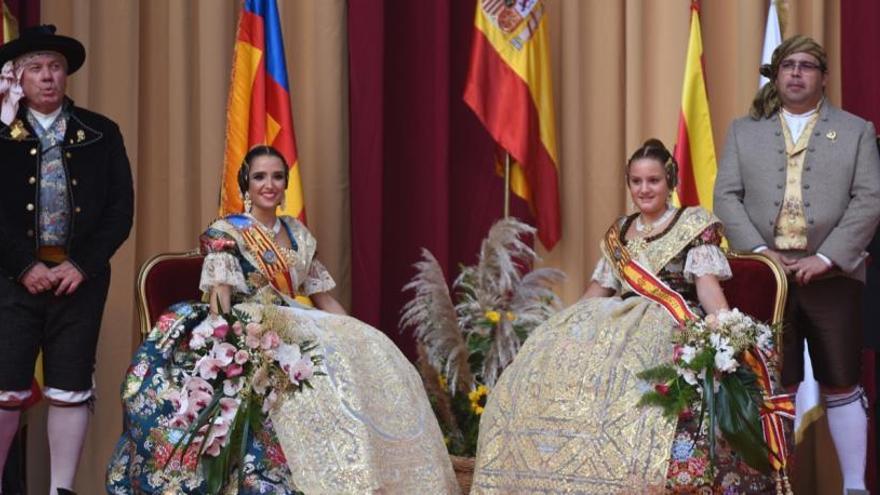 Las Falleras Mayores de FJFS, Paula Marrón e Inés Miret