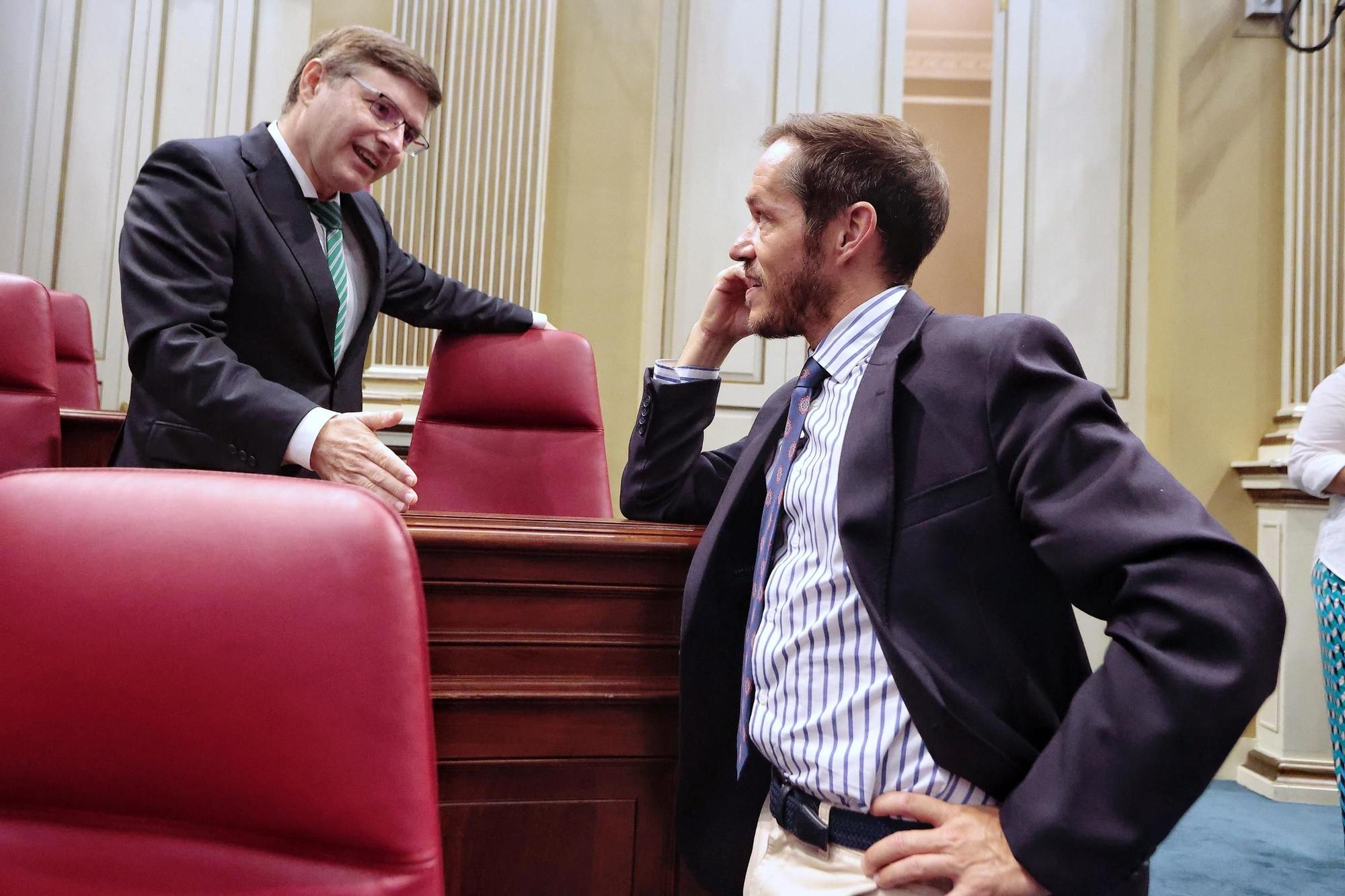 Pleno del Parlamento de Canarias (11/10/23)