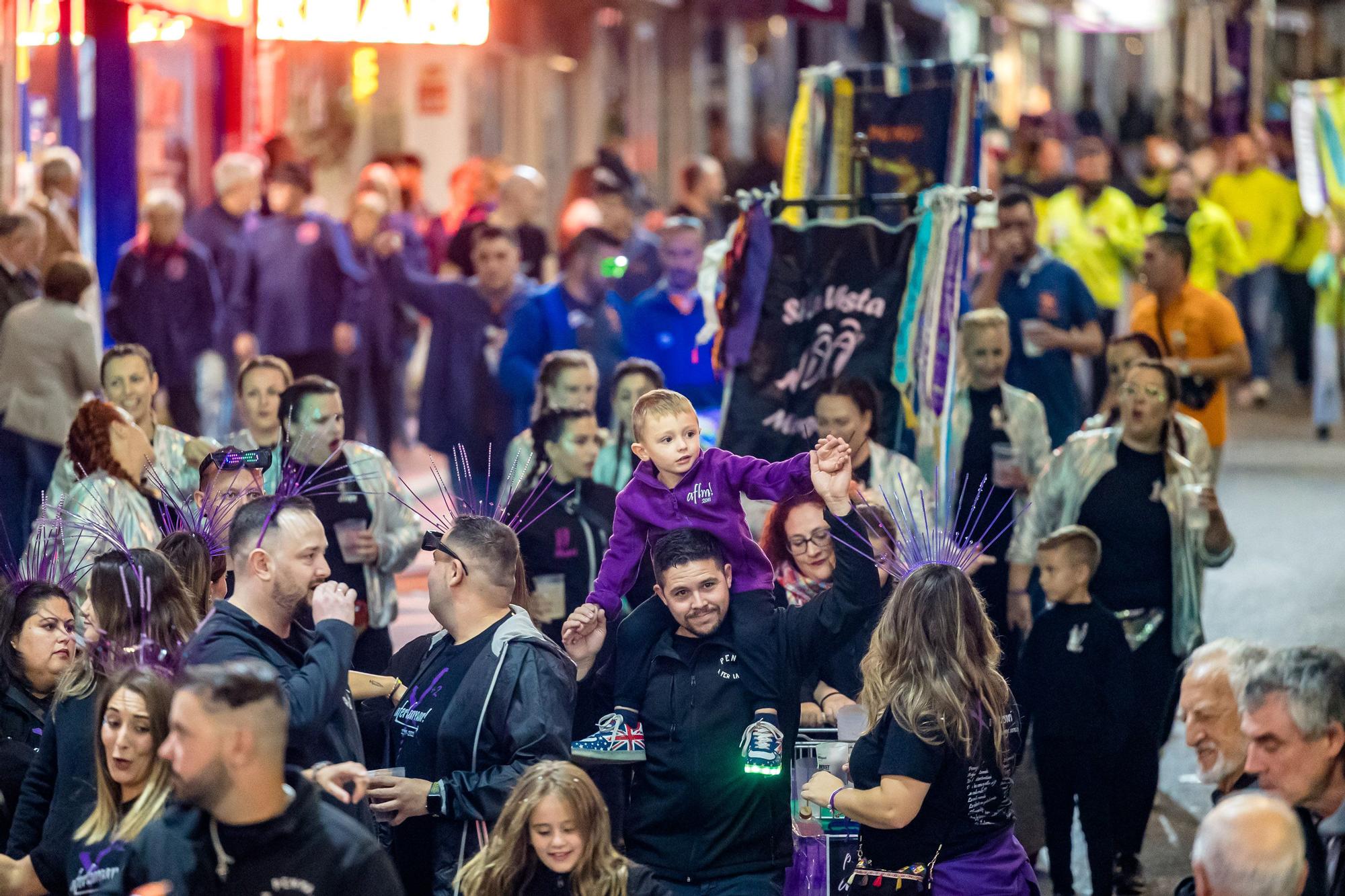 La Entrada de Peñas marca el inicio de las Fiestas de Benidorm