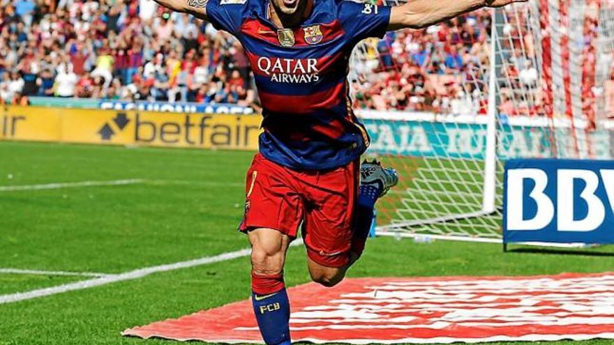 Luis Suárez ha celebrat 40 gols aquesta temporada a la lliga