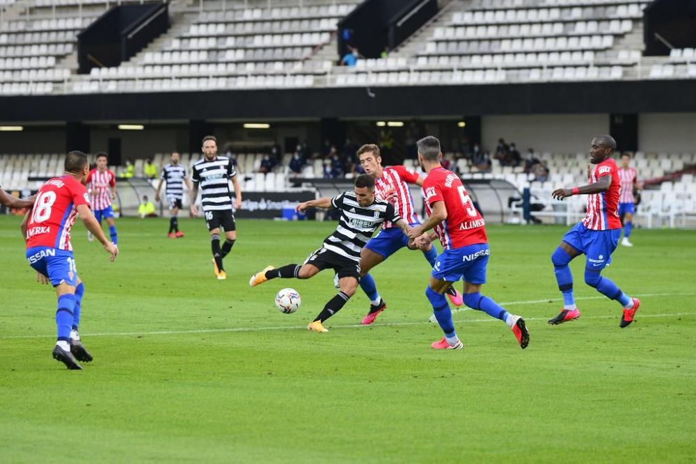 Segunda División: FC Cartagena-Sporting de Gijón