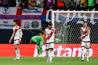 Final de la Conference League: Crystal Palace - Rayo Vallecano, en imágenes
