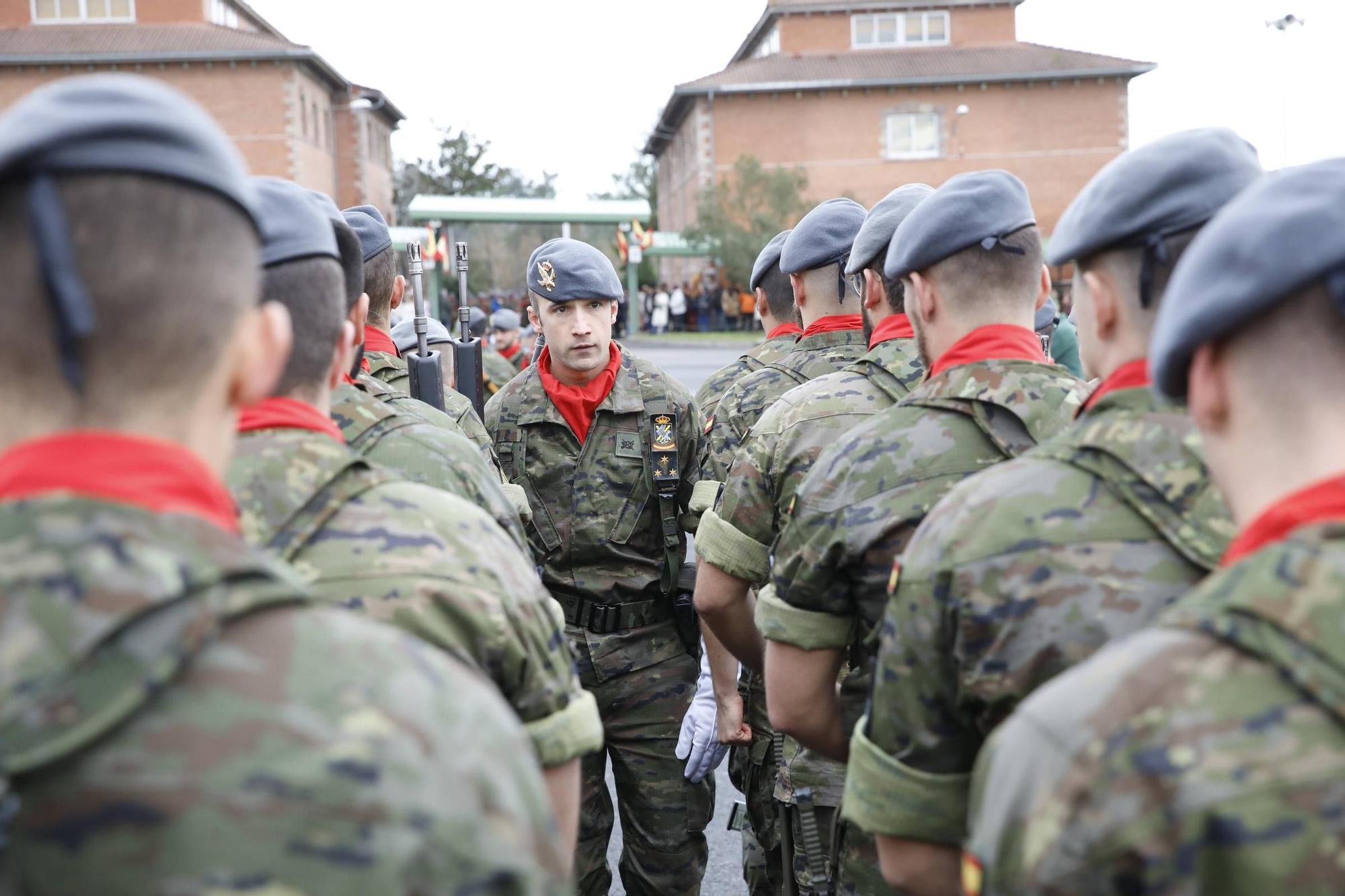 EN IMÁGENES: Desfile militar del regimiento "Príncipe" y fiesta de La Inmaculada en Cabo Noval