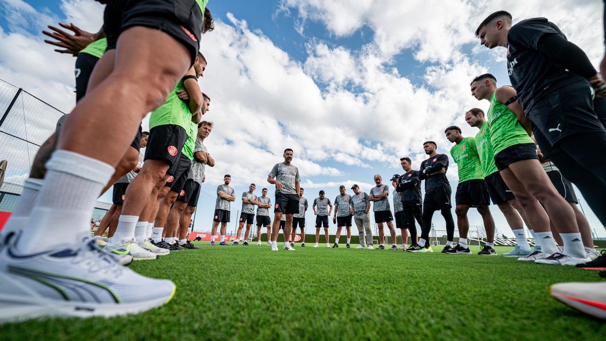 Les imatges de la tornada als entrenaments del Girona FC