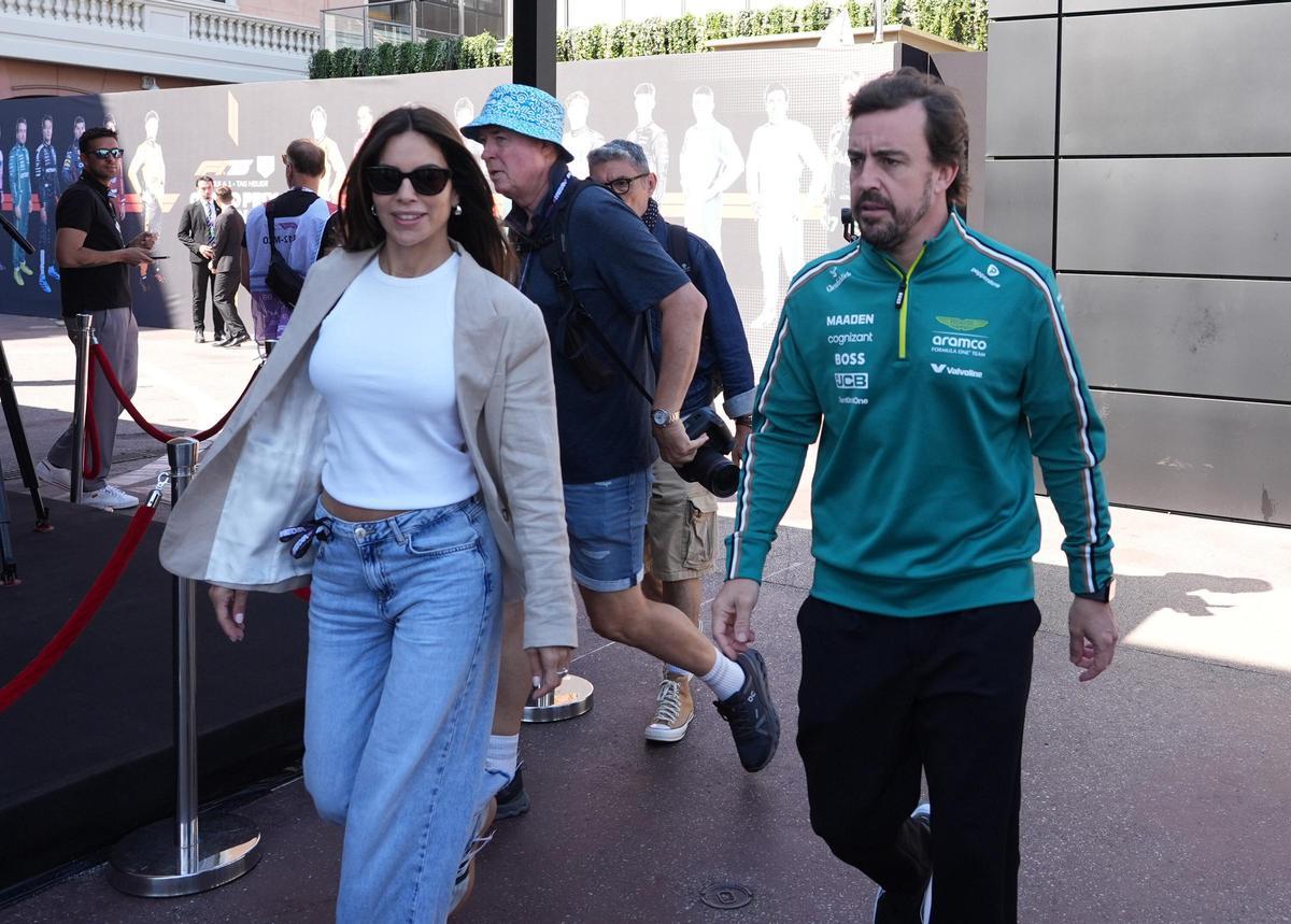 Melissa Jiménez y Fernando Alonso se conocieron en los circuitos