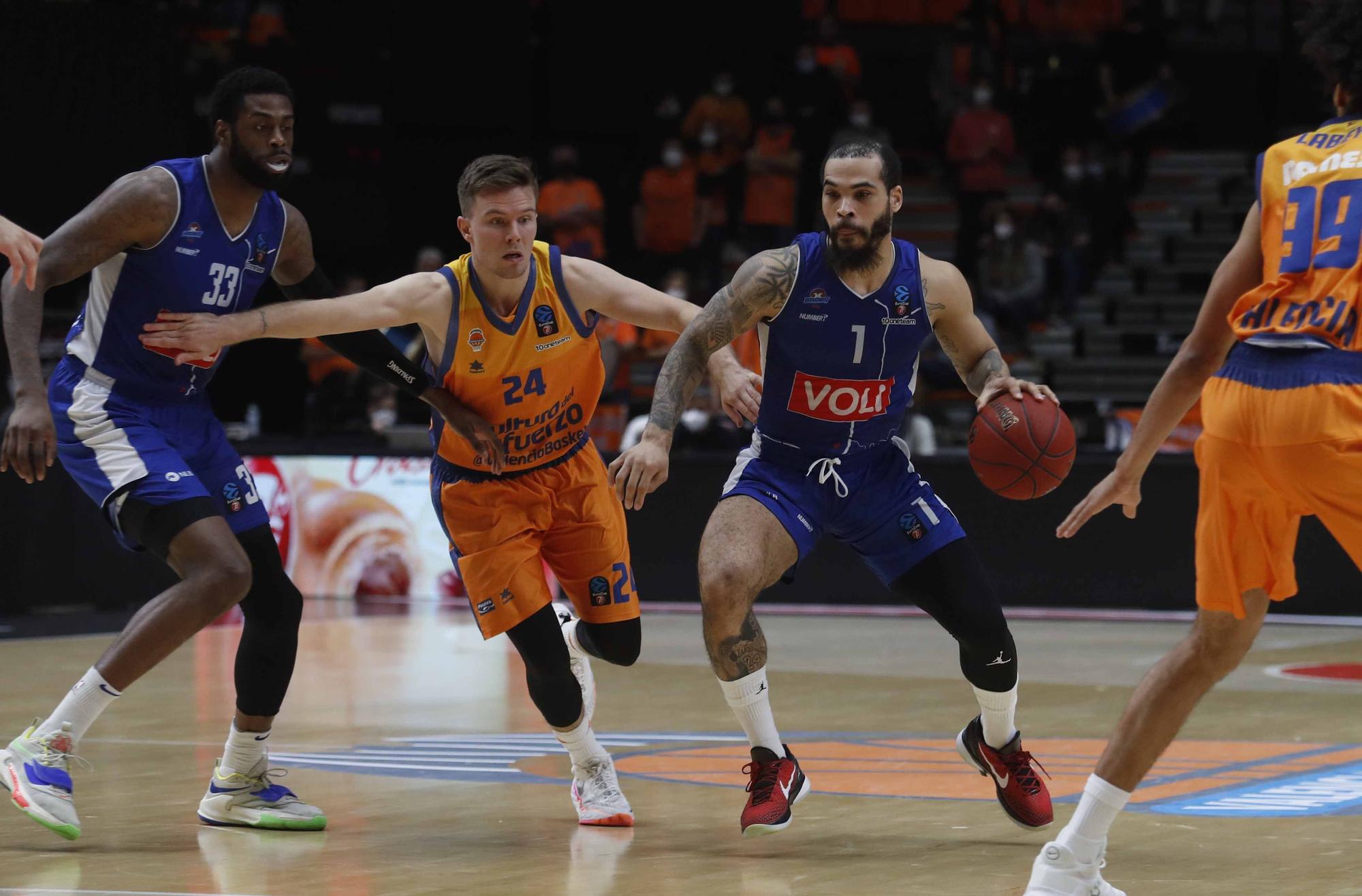 La  victoria de Valencia Basket ante el Buducnost