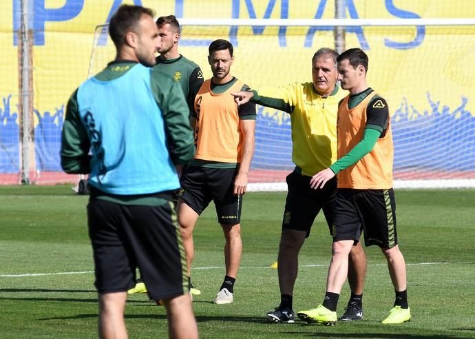 01/02/2019 TELDE. Entrenamiento UD Las Palmas en El Hornillo.  Fotografa: YAIZA SOCORRO.