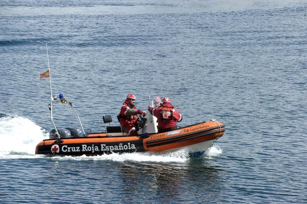 Simulacro de Salvamento Marítimo en A Coruña