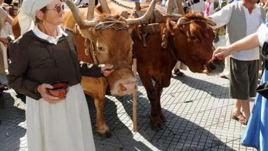 El Consello Aberto premia la recreación del transporte del vino // R.V