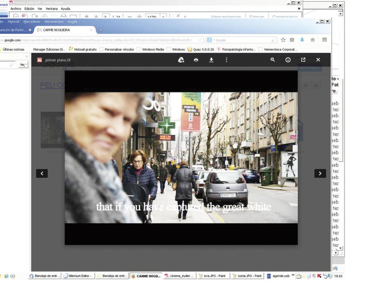 El proyecto "Cinema e muller" visibiliza el trabajo de casi 70 directoras pontevedresas