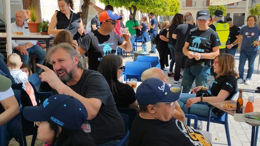 Cáceres vive con pasión la fiesta de las vespas